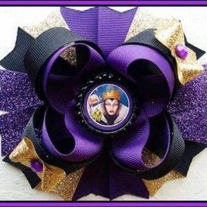 4.5 INCH EVIL QUEEN HAIRBOW
